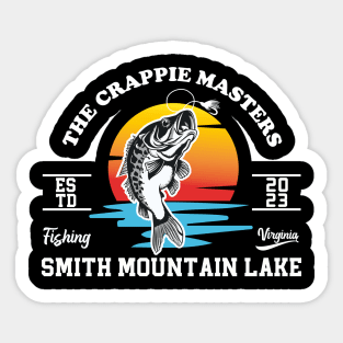 Smith Mountain Lake Virginia Fishing Sticker